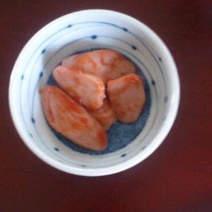 魚肉ソーセージ☆ケチャップソース